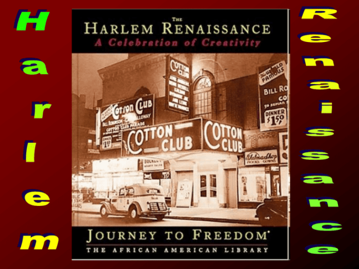 The harlem renaissance mastery test