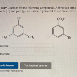 Iupac ortho abbreviate compounds oneclass