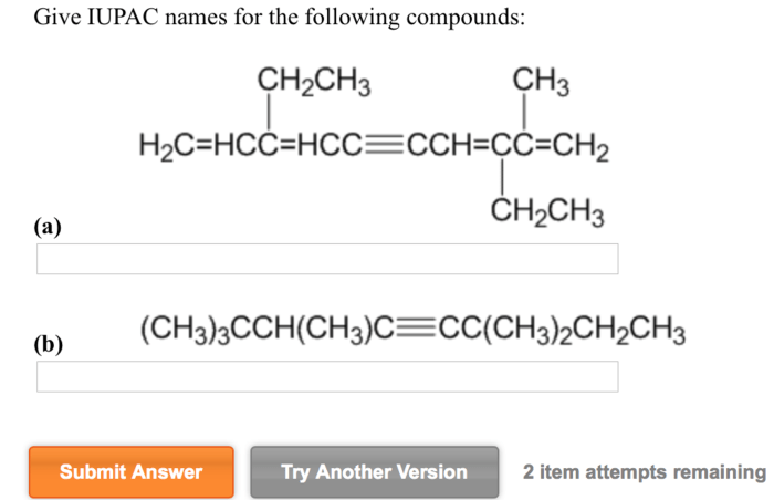 Iupac following give names compounds transcribed text show questions chegg